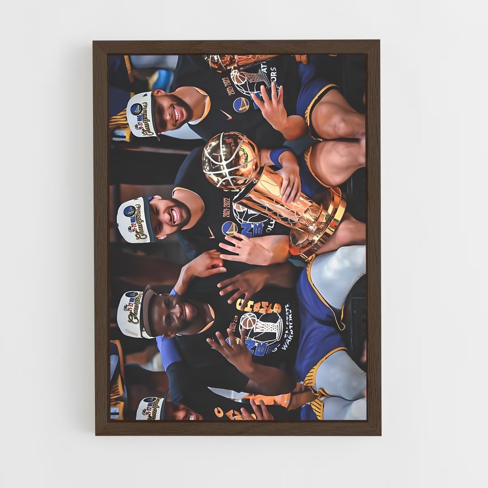 Poster Victoire Dorée – affiche Basketball (vue 5)